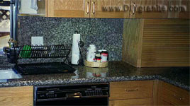 Gold  
Leopard Granite Kitchen 1
